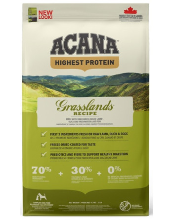 Acana Highest Protein Grasslands Dog 11,4kg