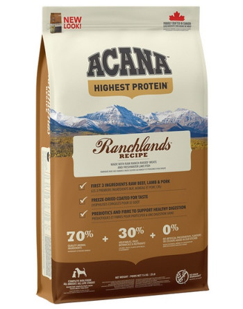 Acana Highest Protein Ranchlands Dog 11,4kg