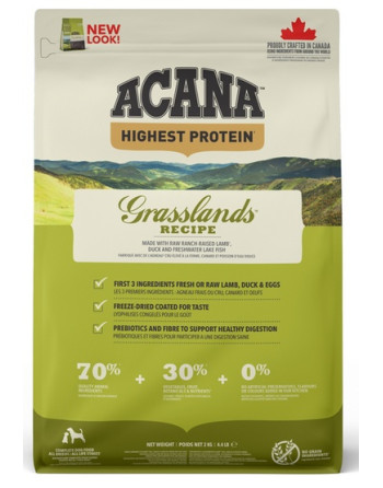 Acana Highest Protein Grasslands Dog 2kg