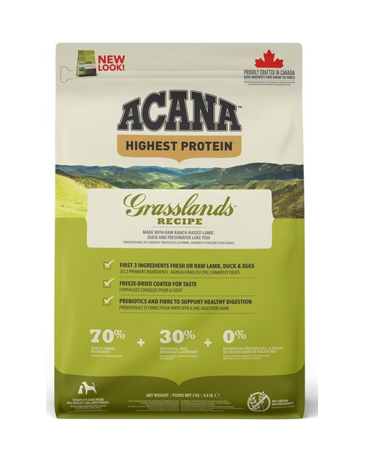 Acana Highest Protein Grasslands Dog 2kg