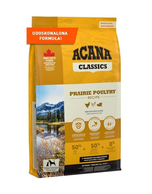 Acana Classics Prairie Poultry Dog 9,7kg