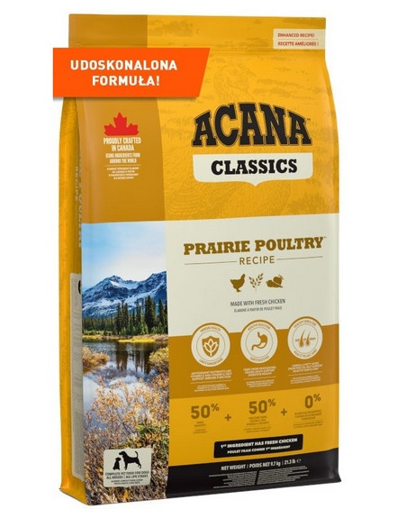 Acana Classics Prairie Poultry Dog 9,7kg