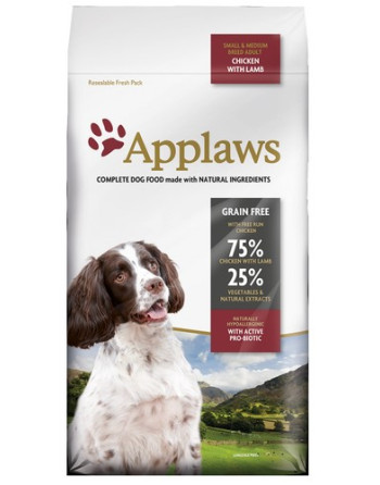 Applaws Adult Dog Small & Medium Breed Kurczak z jagnięciną 2kg