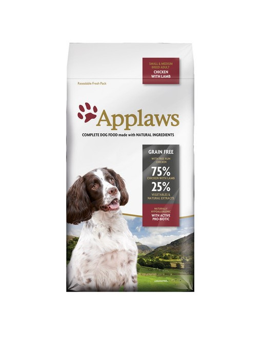 Applaws Adult Dog Small & Medium Breed Kurczak z jagnięciną 2kg