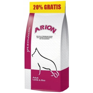 Arion Premium Adult Lamb & Rice 12kg (10+2kg gratis)