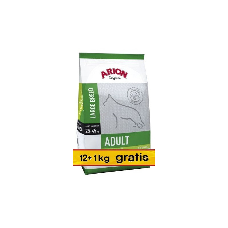 Arion Original Adult Large Chicken & Rice 13kg (12+1kg gratis)