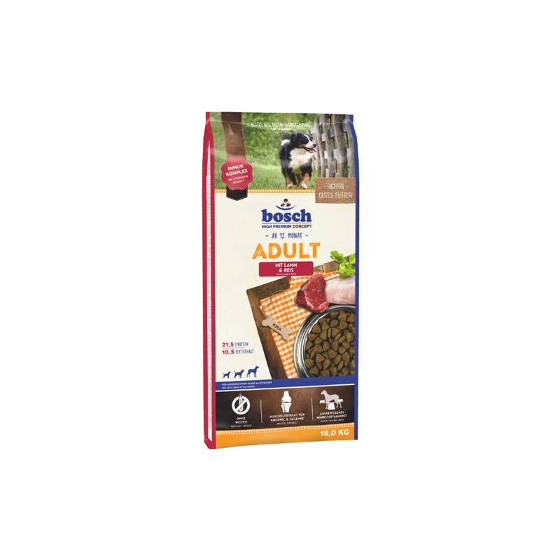 Bosch Adult Lamb & Rice 15kg