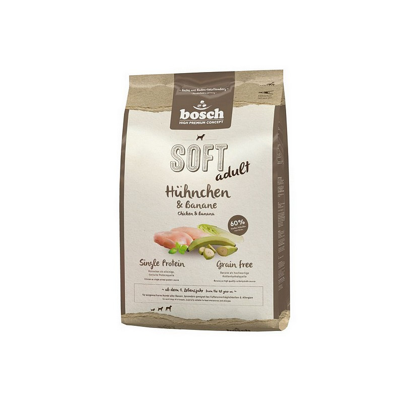 Bosch Soft Adult Kurczak & Banan 1kg