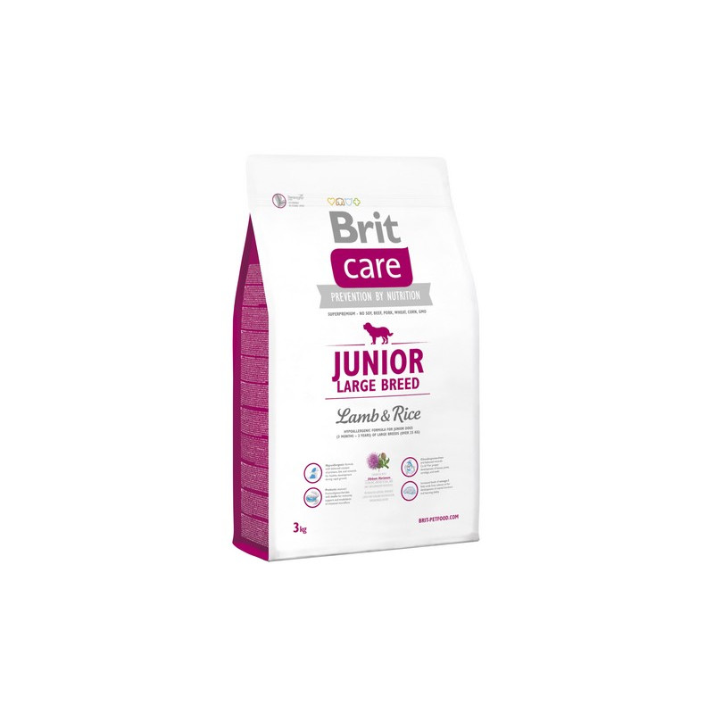 Brit Care Junior Large Breed Lamb & Rice 3kg