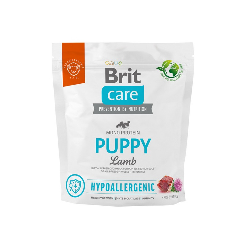 Brit Care Hypoallergenic Puppy Lamb 1kg