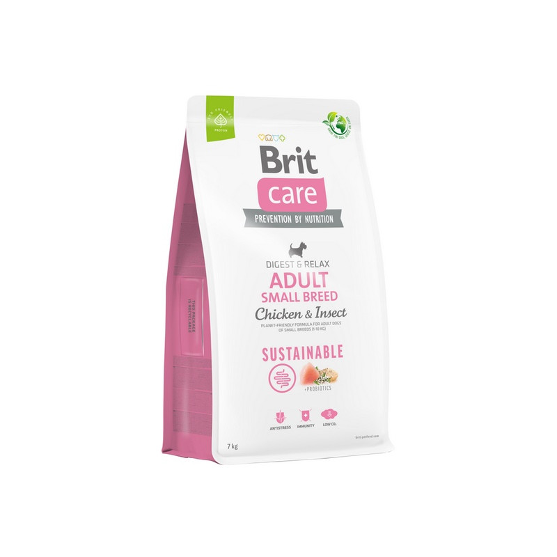 Brit Care Sustainable Adult Small Breed Chicken & Insect 7kg