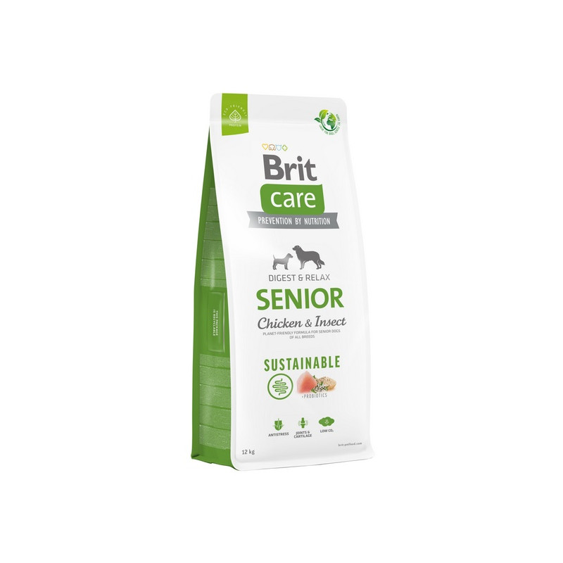 Brit Care Sustainable Senior Chicken & Insect 12kg