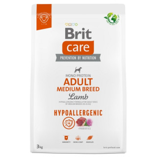 Brit Care Hypoallergenic Adult Medium Lamb 3kg