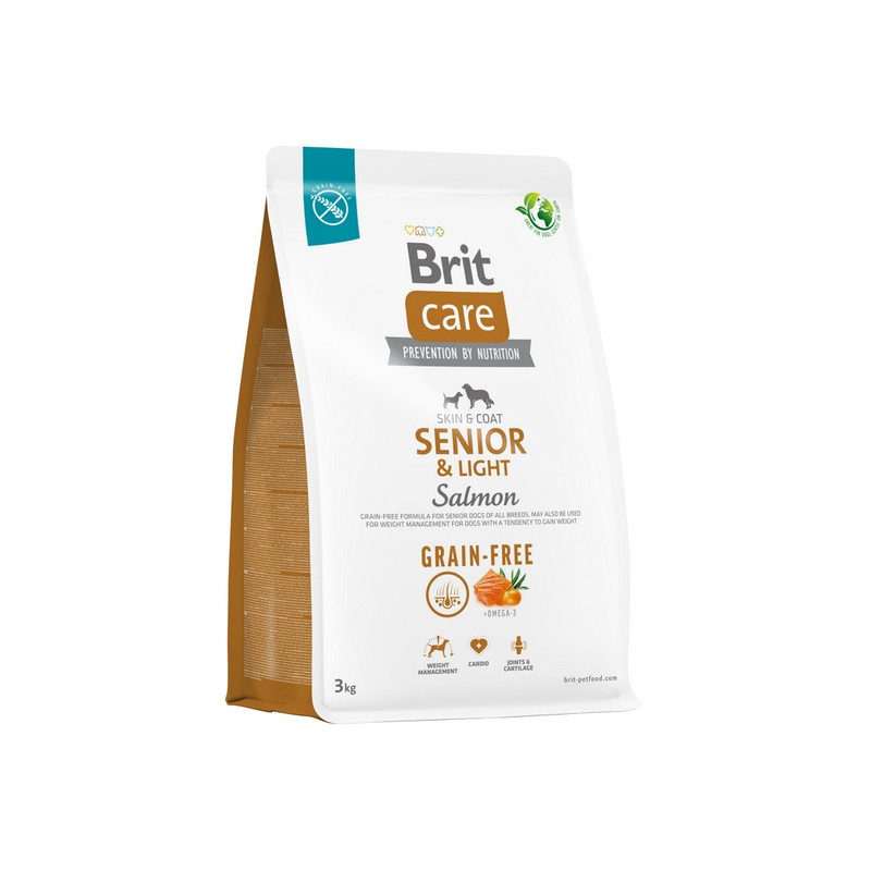 Brit Care Grain Free Senior & Light Salmon 3kg