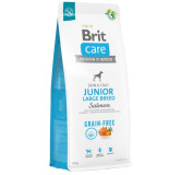 Brit Care Grain Free Junior Large Breed Salmon 12kg