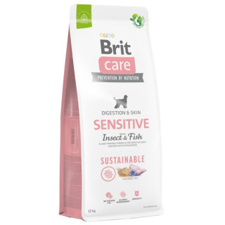 Brit Care Sustainable Sensitive Insect & Fish 14kg (12+2kg gratis)