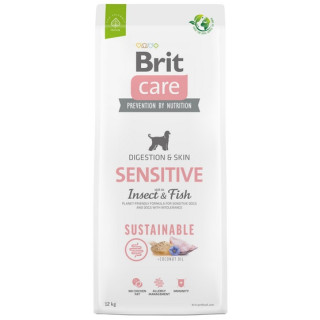 Brit Care Sustainable Sensitive Insect & Fish 14kg (12+2kg gratis)