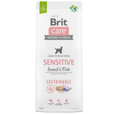 Brit Care Sustainable Sensitive Insect & Fish 14kg (12+2kg gratis)