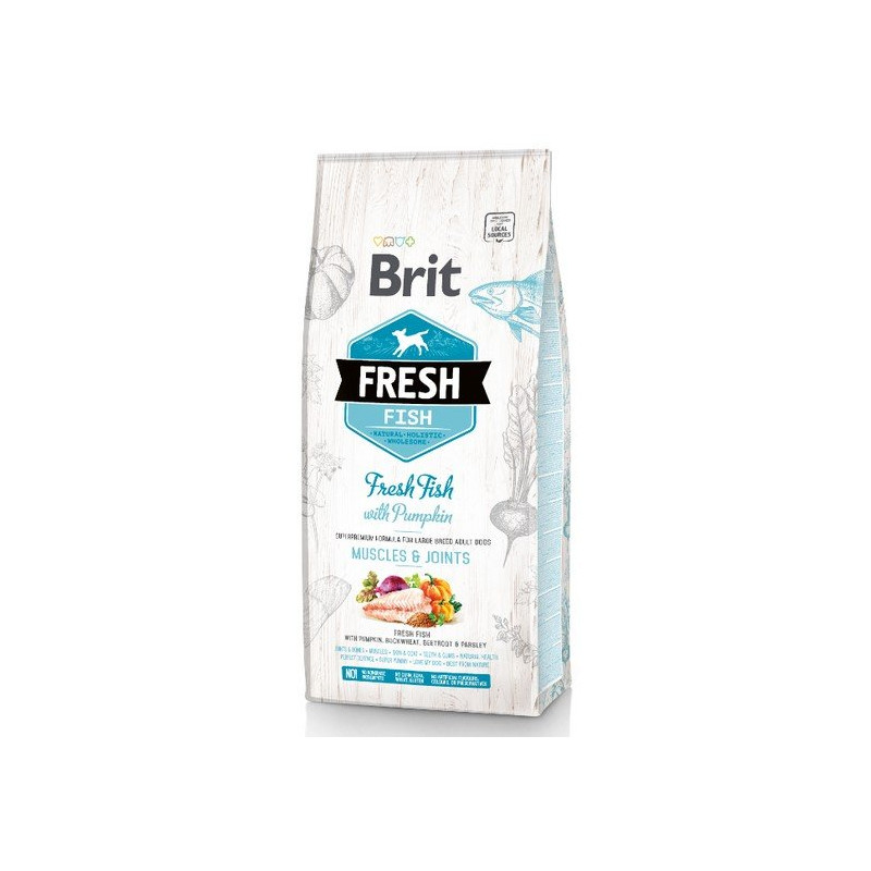 Brit Fresh Dog Adult Large Fish & Pumpkin 2,5kg