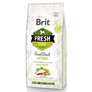 Brit Fresh Dog Adult Active Duck & Millet 2,5kg