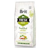 Brit Fresh Dog Adult Active Duck & Millet 2,5kg