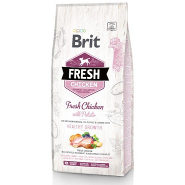 Brit Fresh Dog Puppy Chicken & Potato 2,5kg