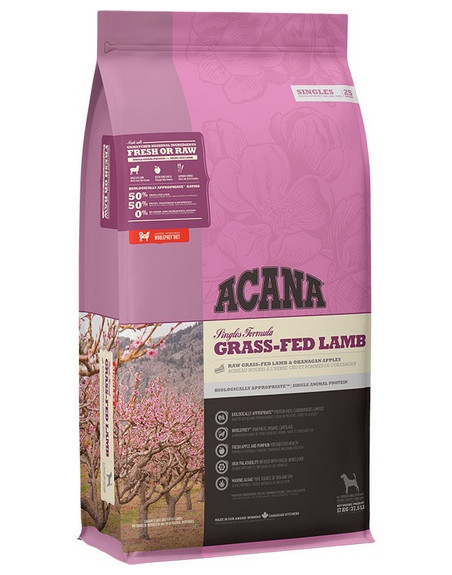 Acana Singles Grass-Fed Lamb 17kg