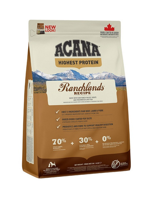 Acana Highest Protein Ranchlands Dog 2kg